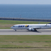 着陸時の流し撮り！ 神戸空港