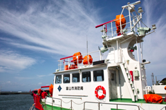 岩瀬海岸にて