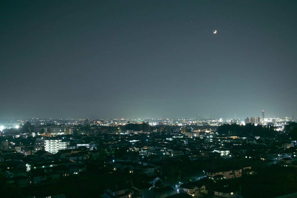 三日月の夜
