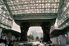 金沢駅にて３