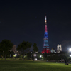 東京タワー「リオオリンピック・パラリンピック」特別ライティング