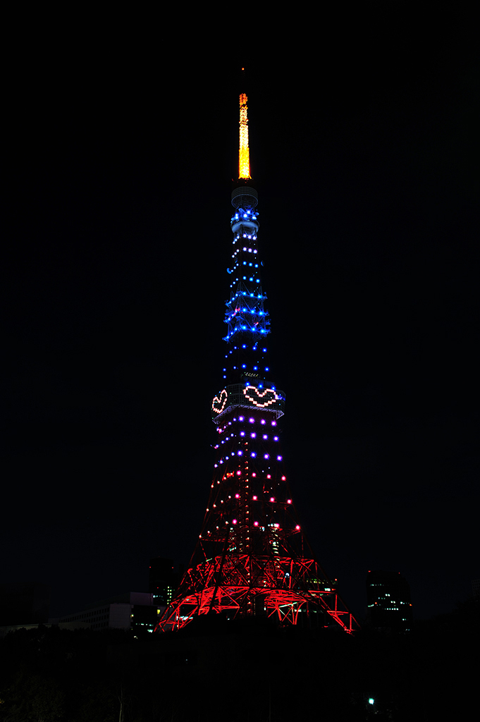 東京タワー「クリスマス特別ライティング」