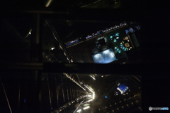 スカイツリー展望台から見た夜景