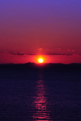 西伊豆の夕焼け