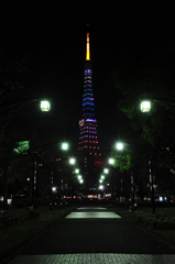 東京タワー「クリスマス特別ライティング」