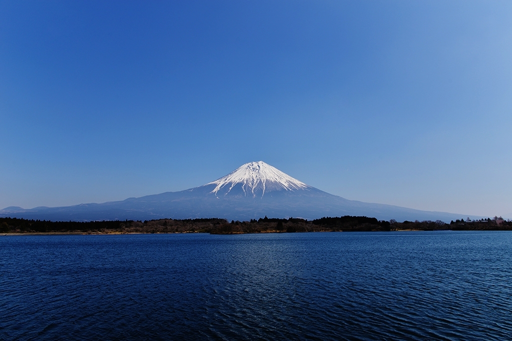 田貫湖から見た富士山