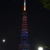 東京タワー「リオオリンピック・パラリンピック」特別ライティング