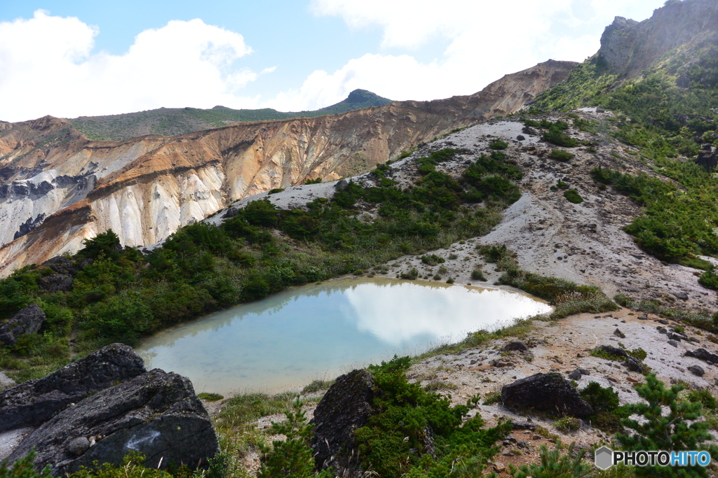 山上の水鏡
