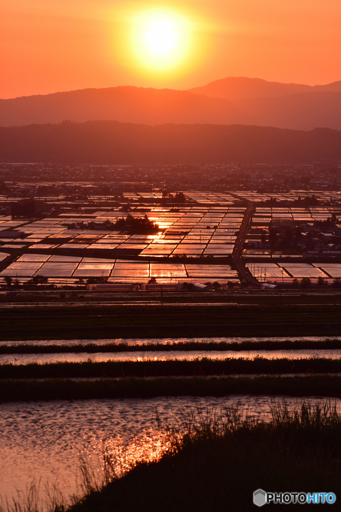 恋人坂の夕景①