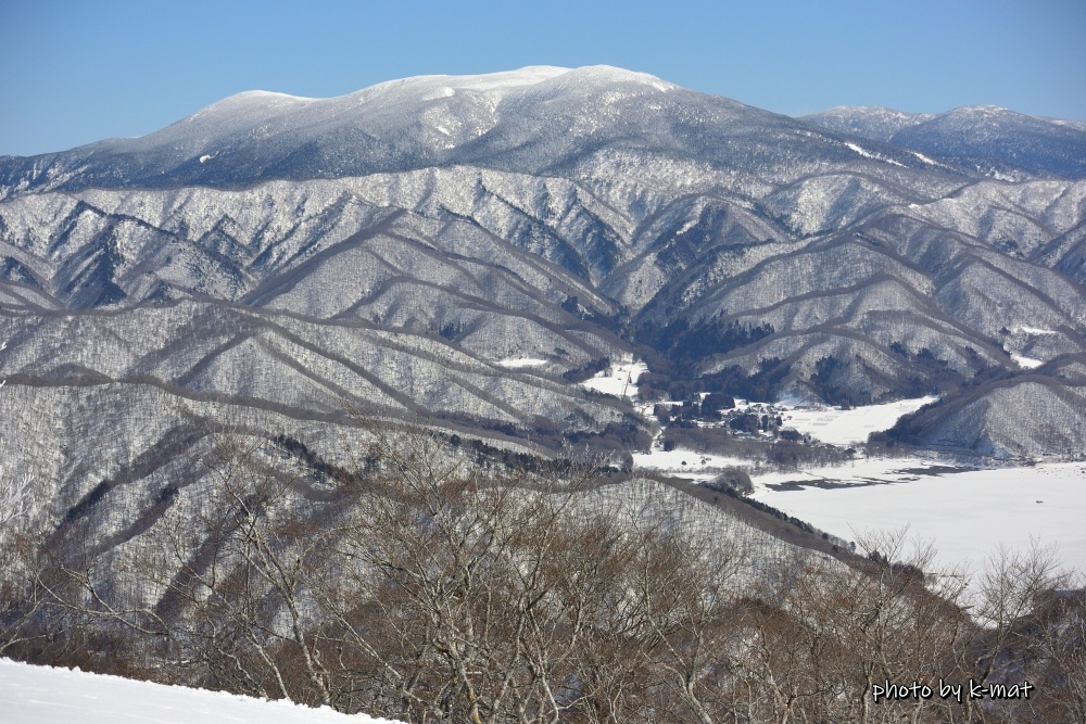 吾妻連峰と桧原湖