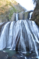 袋田の滝　12月