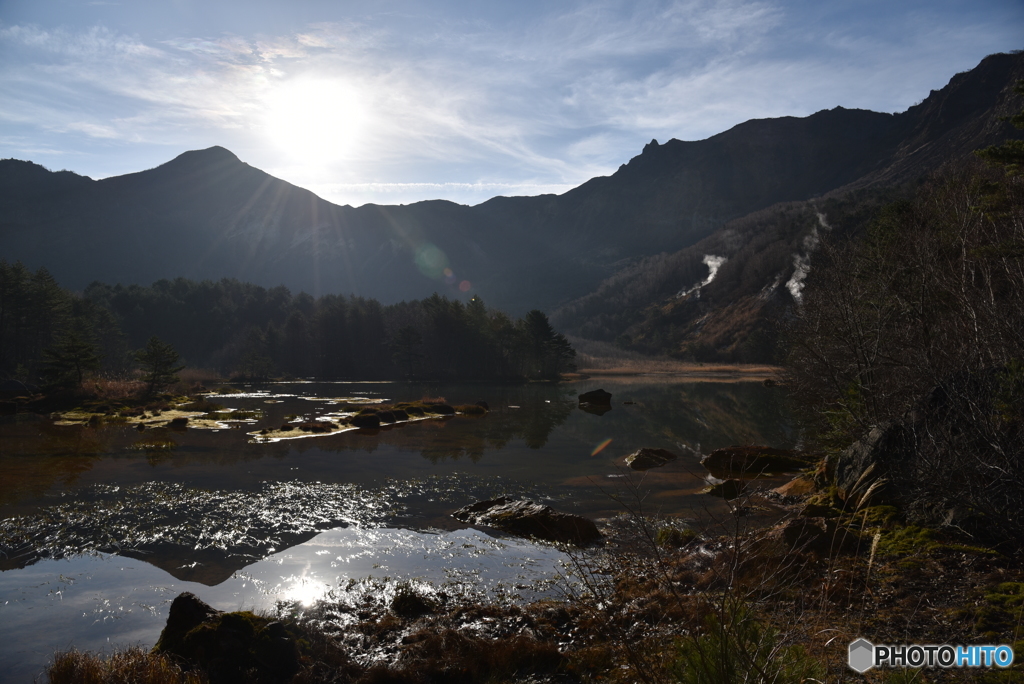 銅沼の朝