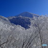 樹氷と磐梯山②