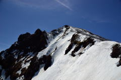 磐梯山4月