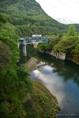 阿賀川と会津鉄道