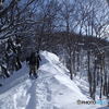 雪山と戯れる③