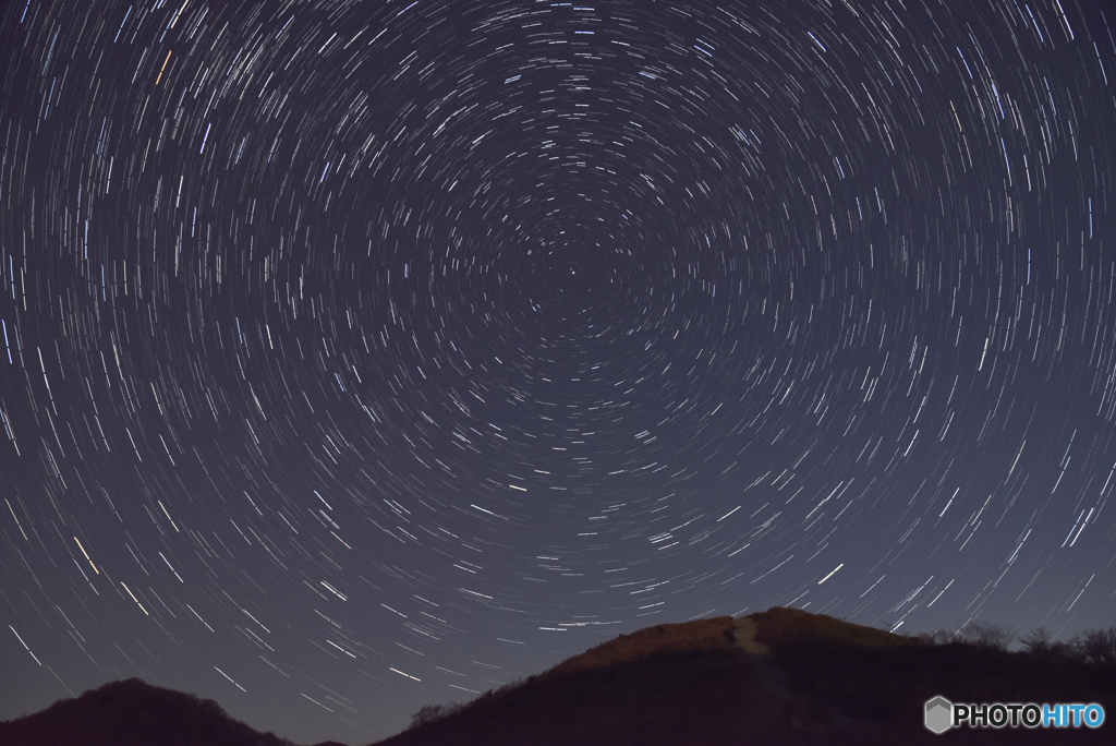 峠の星空