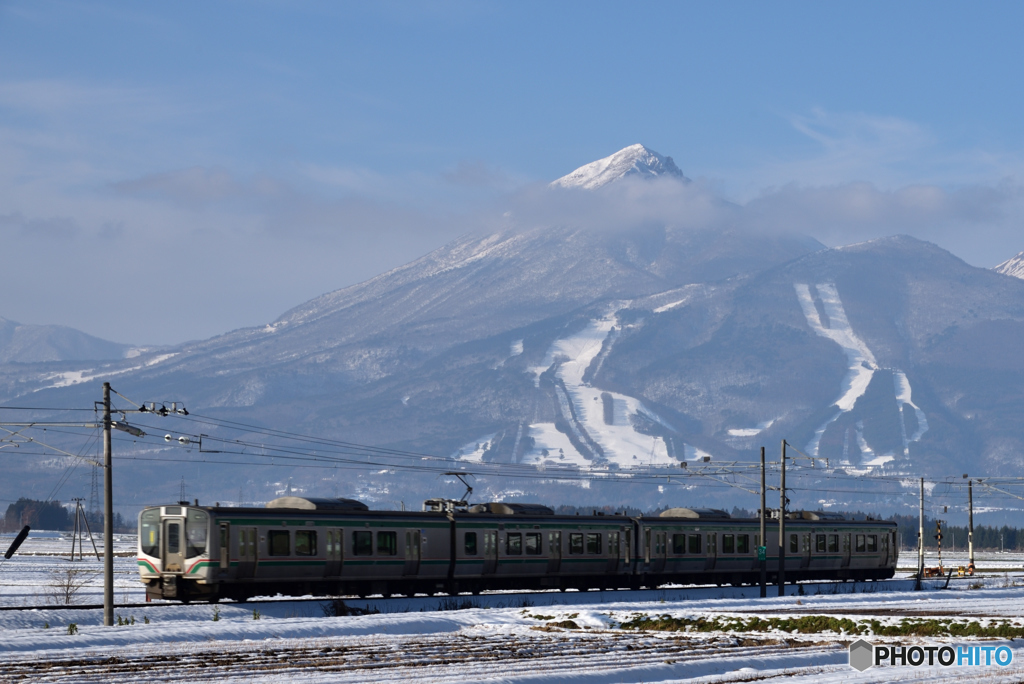 磐梯山と磐越西線②
