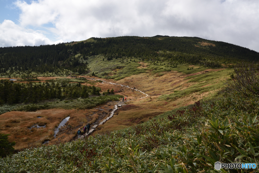 西吾妻山の秋