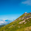 月山と鳥海山