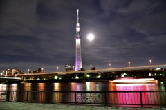 WATER AND MOON