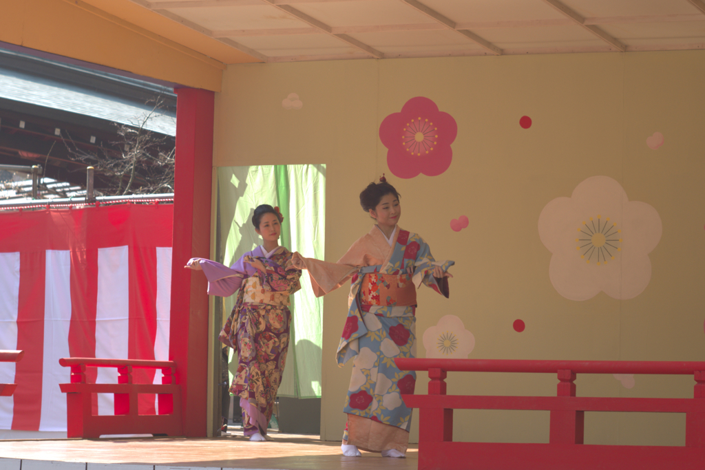 湯島天神・梅まつり2016