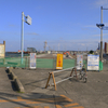 河岸公園工事中