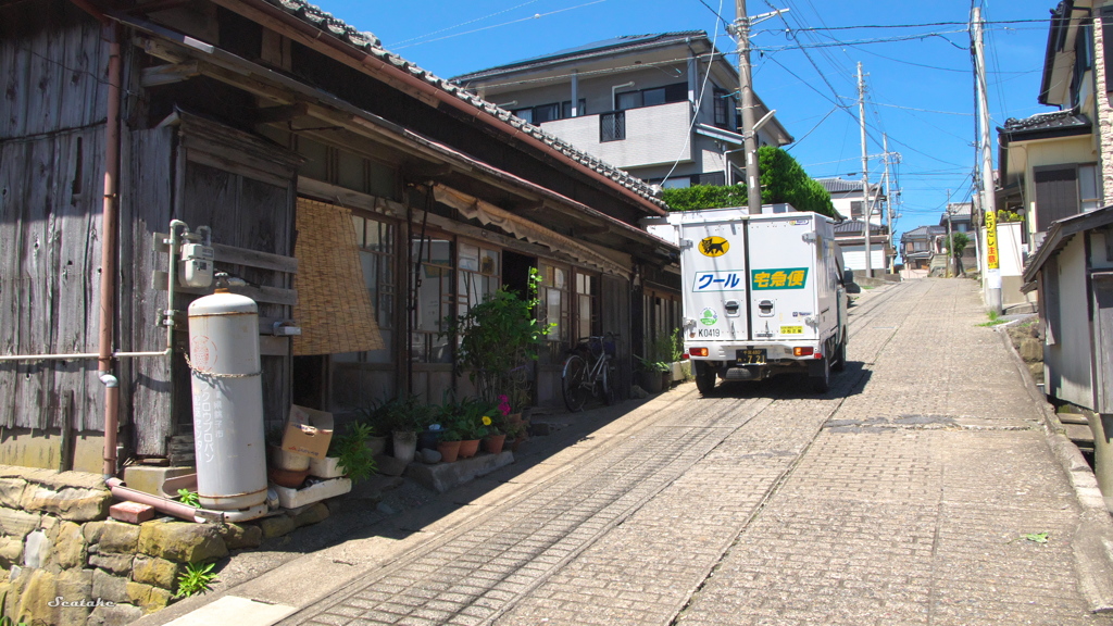 坂と宅配