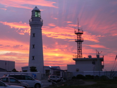 灯台の朝