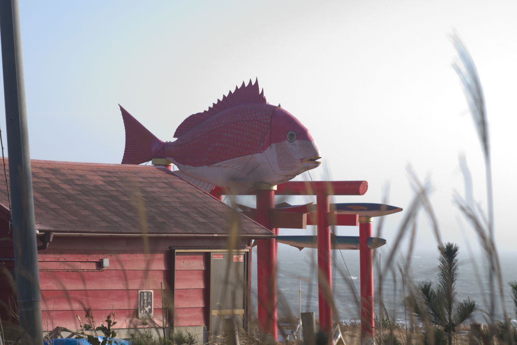 鳥居ですタイ！