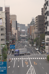 波打つ道路