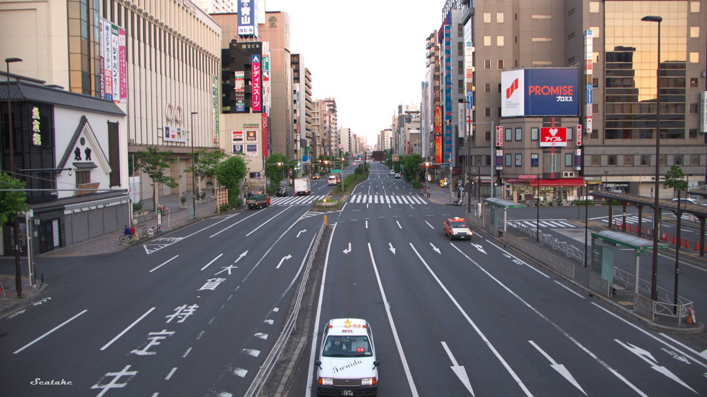 酔明けの錦糸町