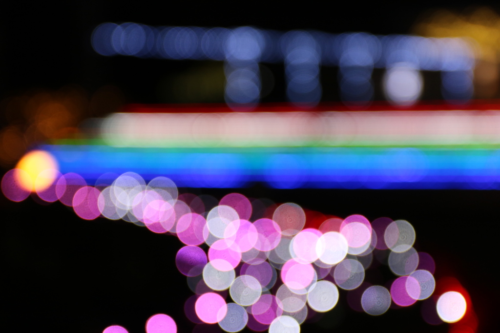 LEDの川