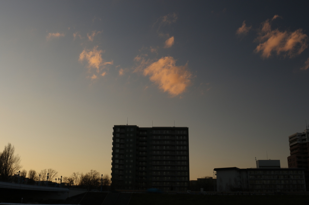 夕方