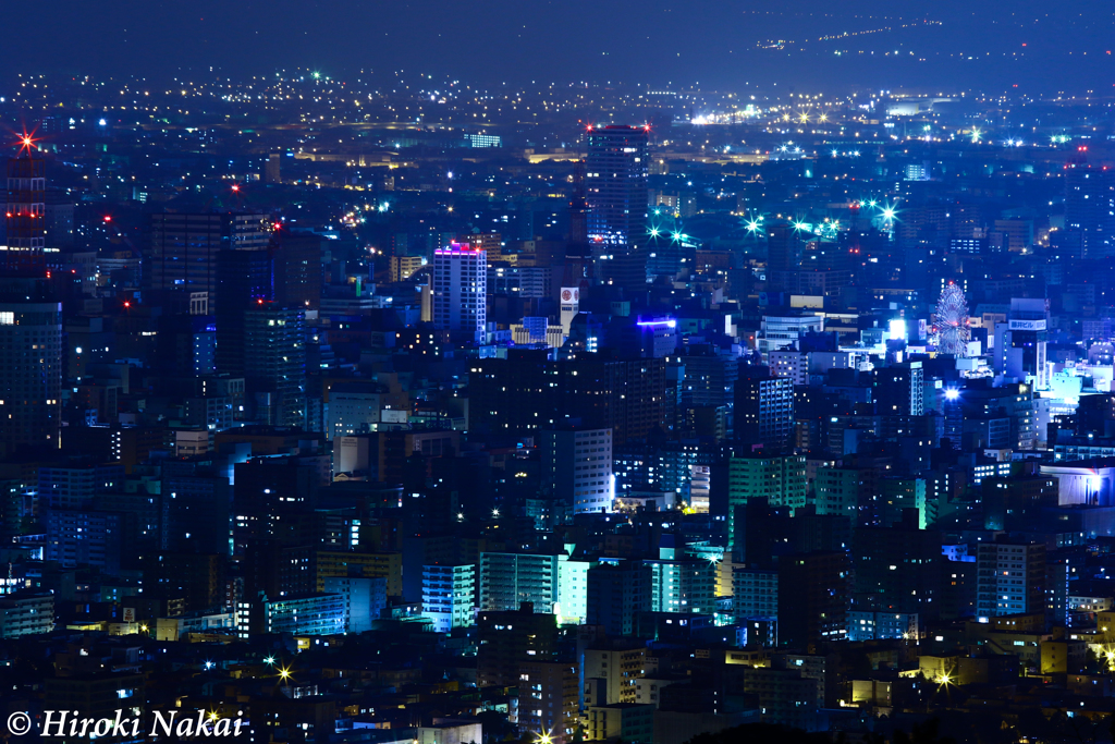 札幌の夜景