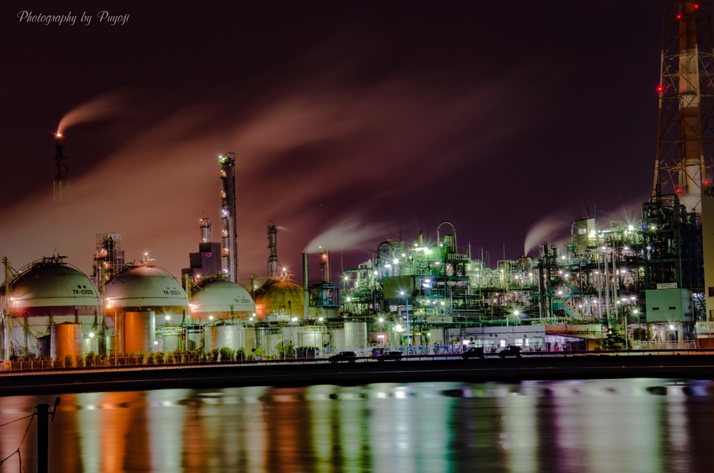 四日市工場夜景２