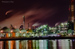四日市工場夜景２