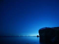 星と岬と海