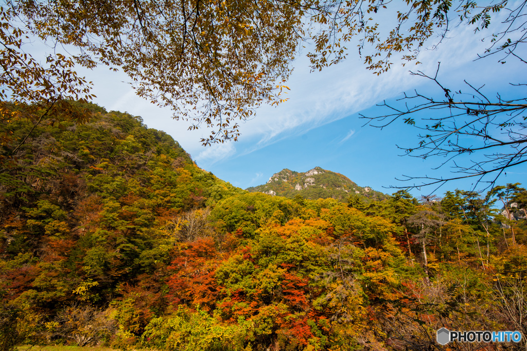 昇仙峡の紅葉