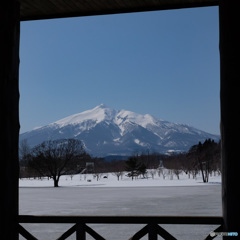 舞橋からの岩木山２