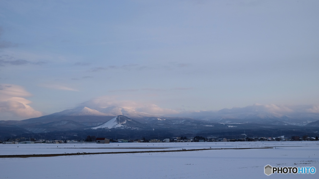 冬の八甲田山