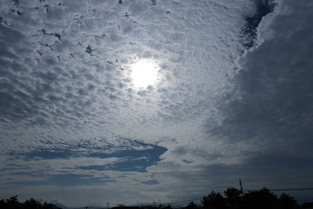 今朝の空