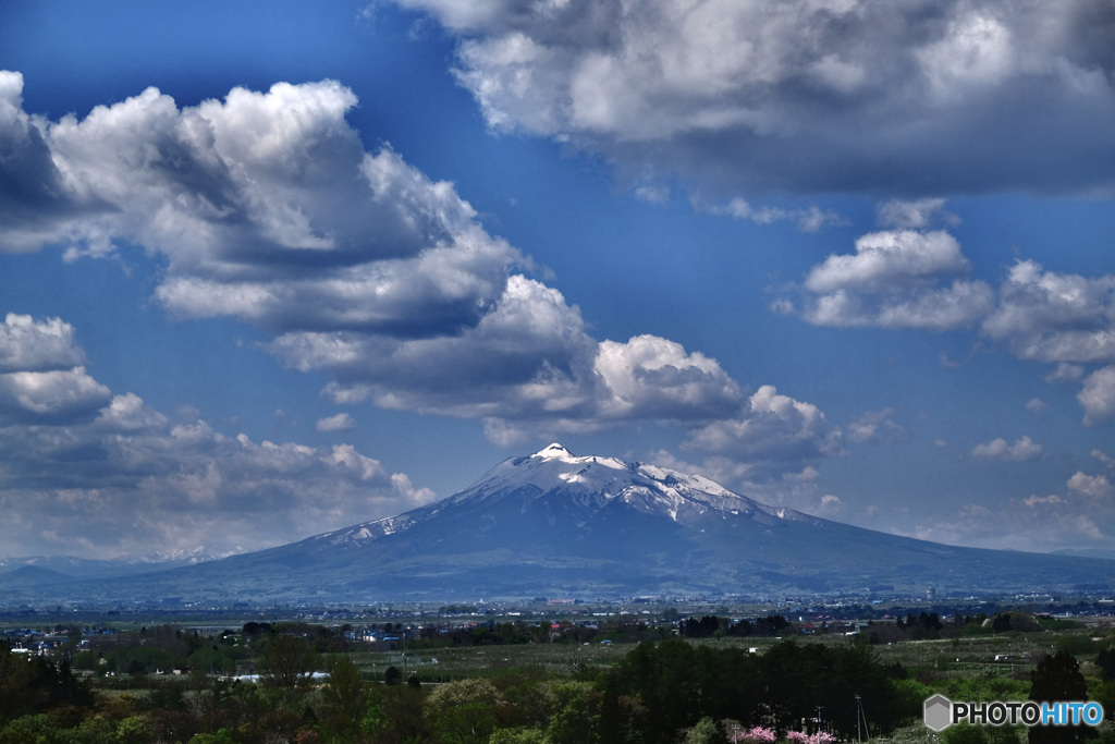 岩木山全景