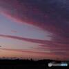 自宅から夕焼け