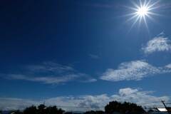 申し訳ないほど晴れた空
