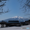 舞橋からの岩木山１
