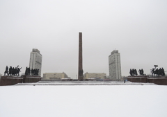 レニングラードの慰霊塔１