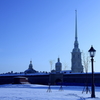 冬の朝（ペトロパブロフスク大聖堂）