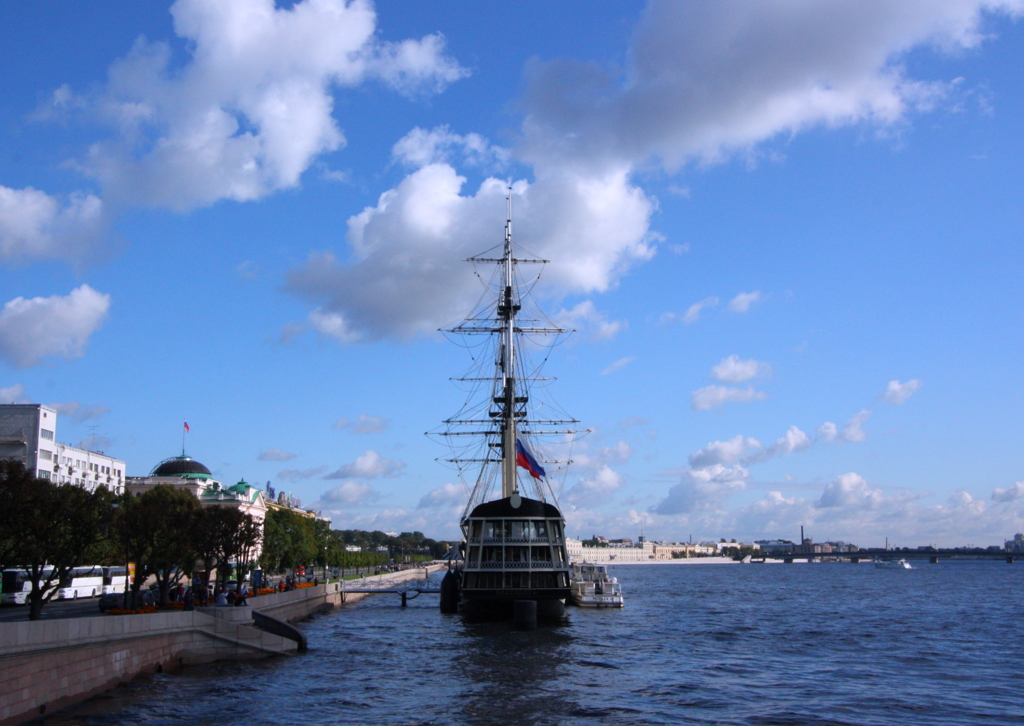 ロシアの夏の川１