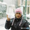 Nepalies first meets snow at Tokyo